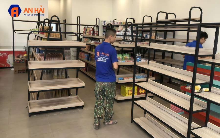 Các loại kệ trưng bày phổ biến tại Đắk Lắk