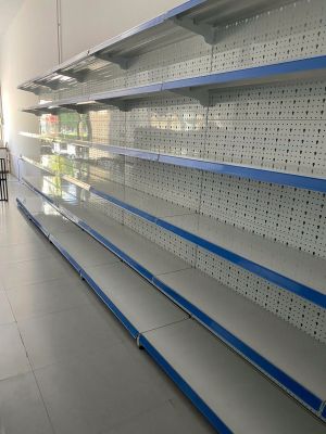Kệ siêu thị đơn lưng tôn