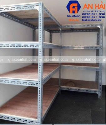 Kệ V lỗ lót ván gỗ