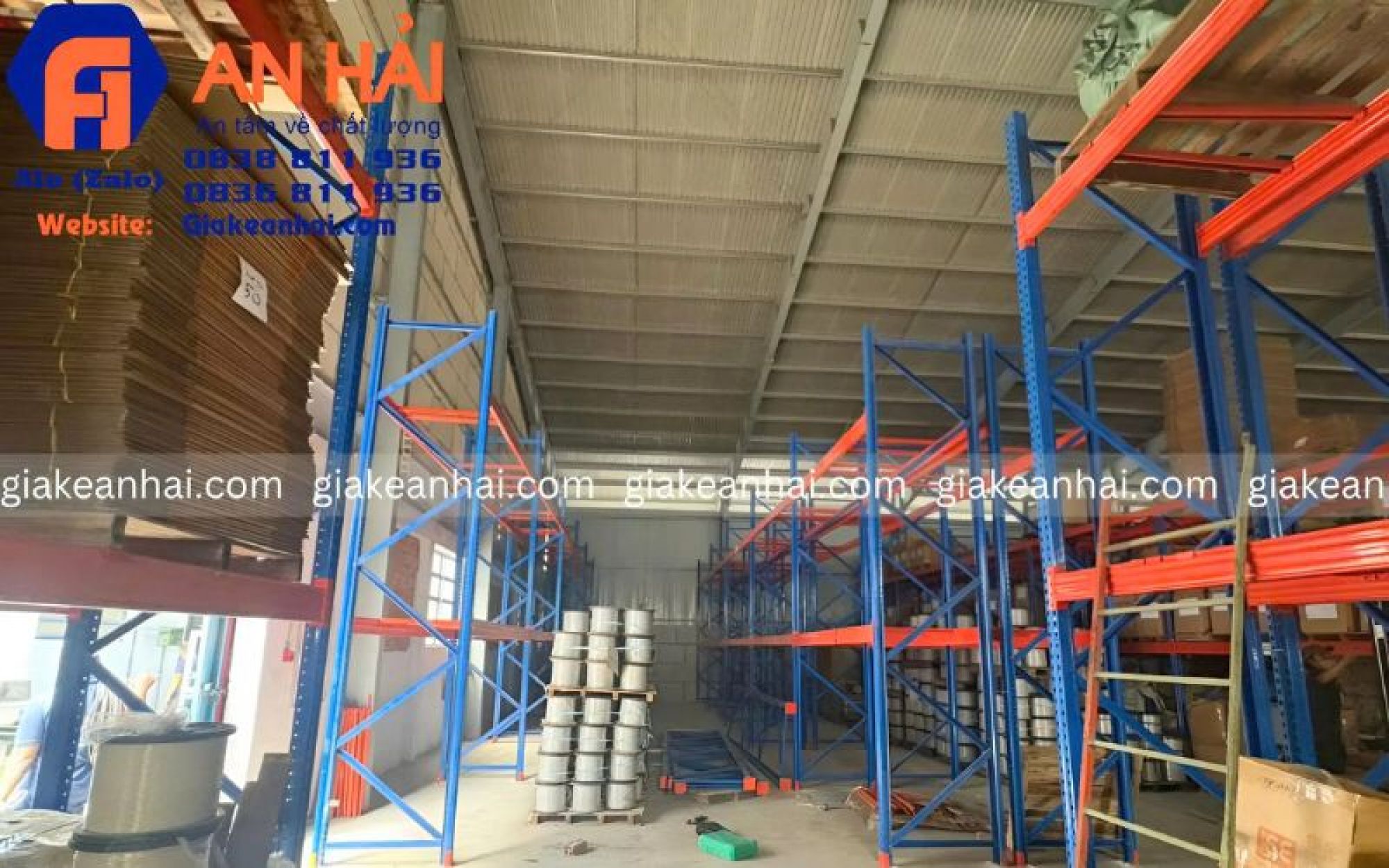 Kệ trung tải ở Phú Yên | Giải pháp tối ưu cho kho hàng