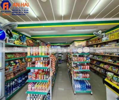 Kệ siêu thị ở Phan Rang giá rẻ chất lượng cao dành cho cửa hàng siêu thị, tạp hóa