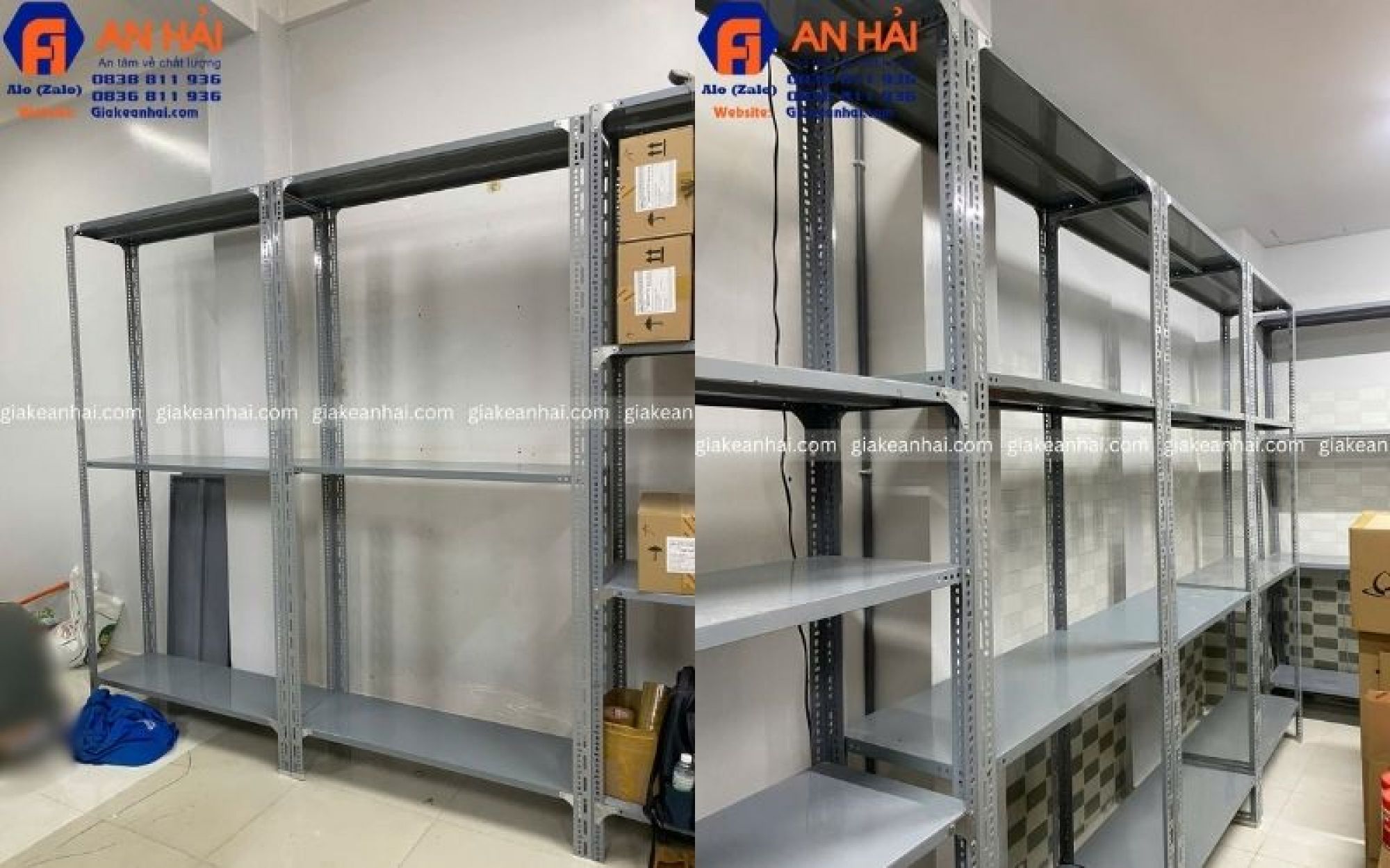 Kệ sắt v lỗ ở Phan Rang | Lắp đặt nhanh, tối ưu chi phí