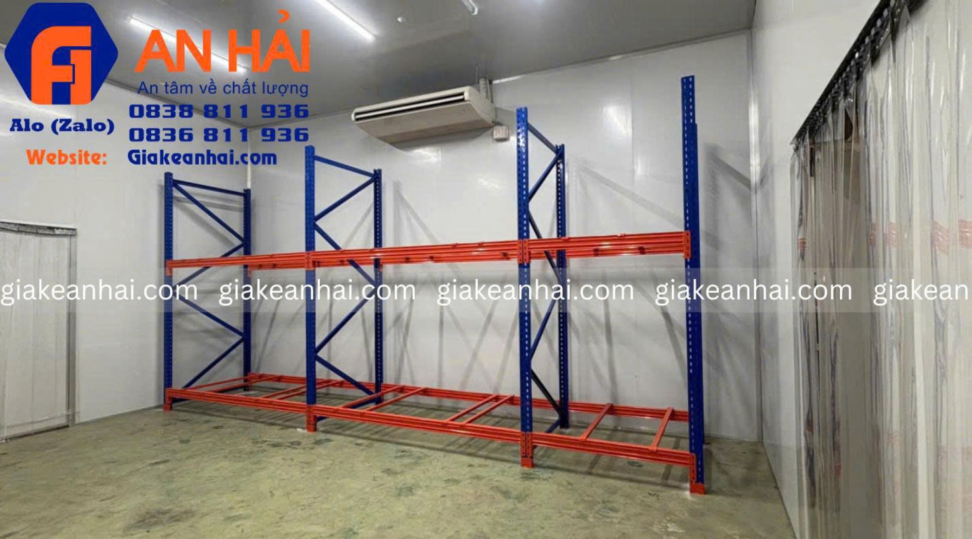 Dự án An Hải lắp kệ hạng nặng cho Công Ty TRÀ &amp; CÀ PHÊ VIỆT NAM